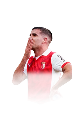 Víctor Gómez 91 UEFA Europa League Road to the Final RB FC 26 card