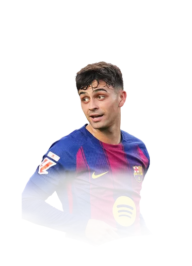 Pedri 95 Team of the Year CM FC 26 card