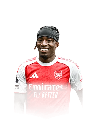 Madueke 86 Winter Wildcards CAM FC 26 card