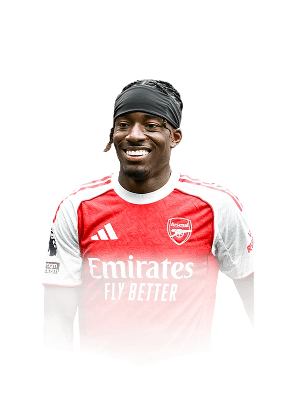 Madueke 86 Winter Wildcards CAM FC 26 card