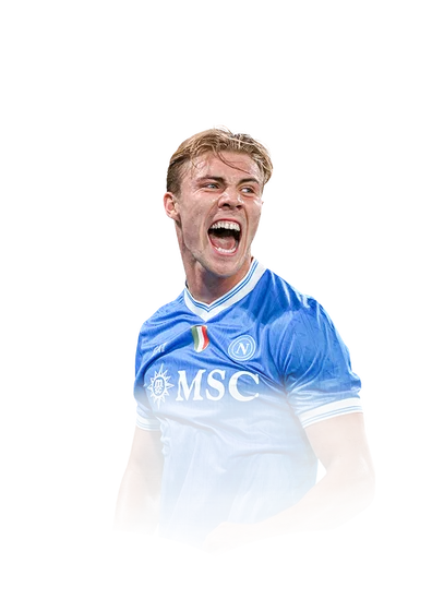 Højlund 87 UEFA Champions League Primetime ST FC 26 card