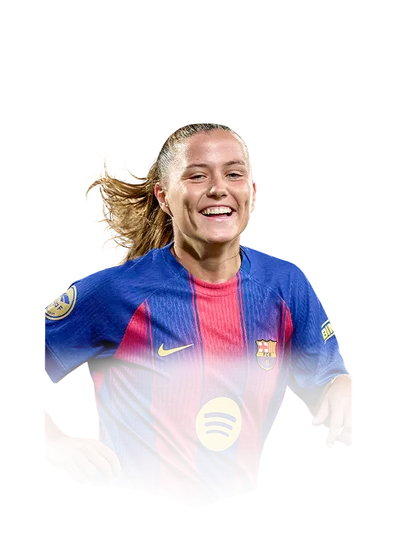 Claudia Pina 87 POTM LIGA F LW FC 26 card
