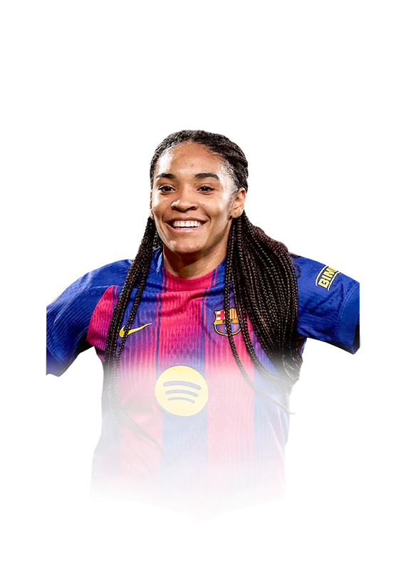 Salma Paralluelo 93 Fantasy FC LW FC 26 card