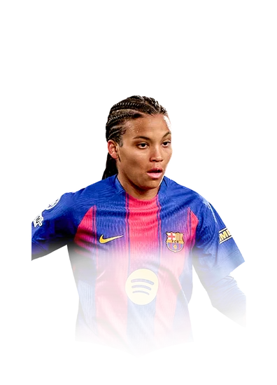 Vicky López 96 UEFA Women's Champions League Road to the Final CAM FC 26 card