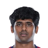 Viruthiyil Santhosh 51 Rare RW FC 26 card