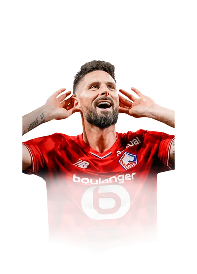 Giroud 92 Showdown Upgrade ST FC 26 card