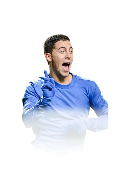 Hazard 89 Trophy Titans Hero LM FC 26 card