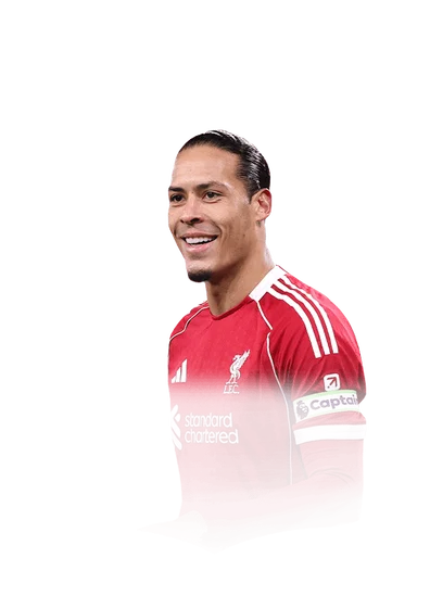 van Dijk 91 Team of the Week CB FC 26 card