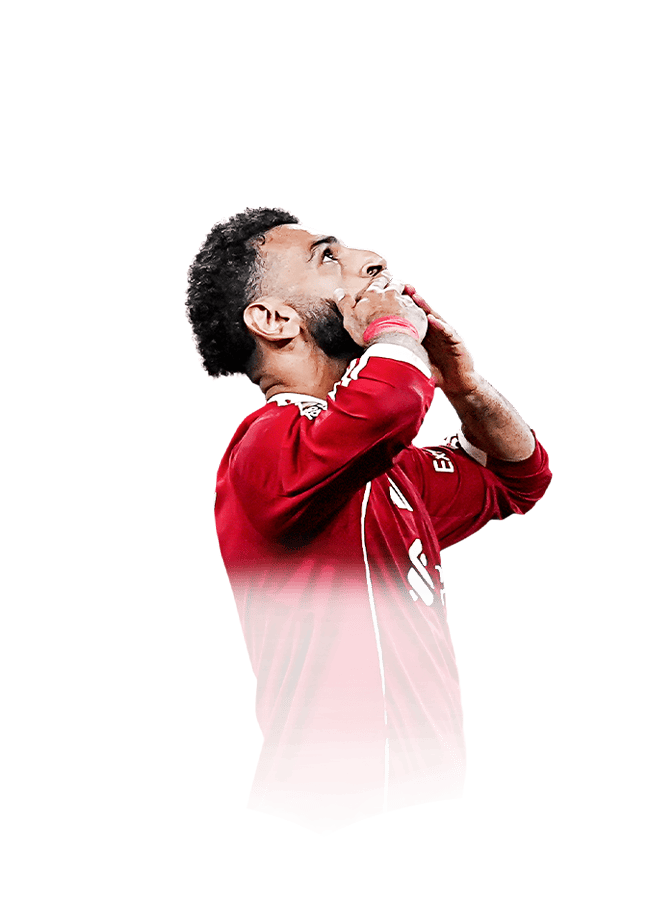 Salah op de 92 TOTY Honourable Mentions FC 27-spelerskaart