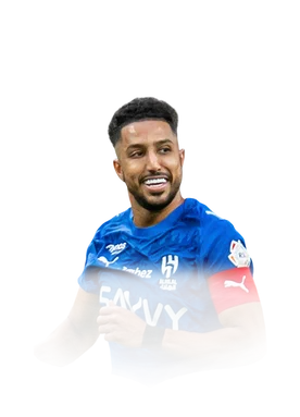 Al Dawsari 92 Team of the Season LM FC 26 card