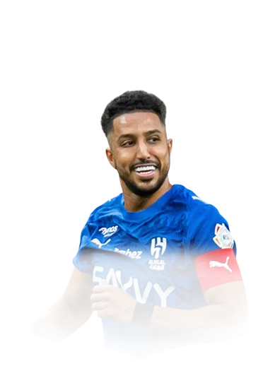 Al Dawsari 92 Team of the Season LM FC 26 card