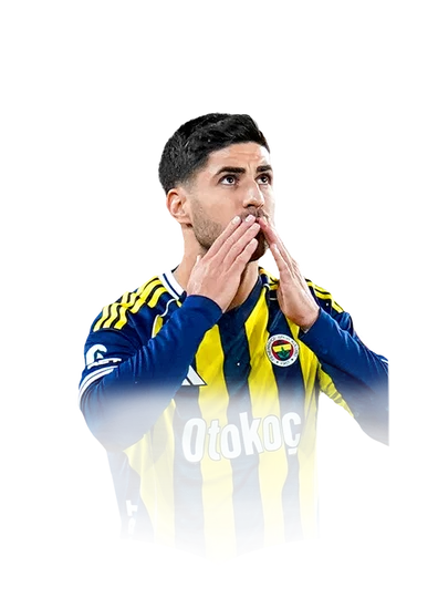 Marco Asensio 96 Team of the Season CAM FC 26 card