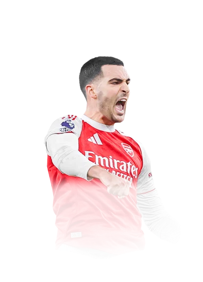 Mikel Merino 88 FUT Birthday ST FC 26 card
