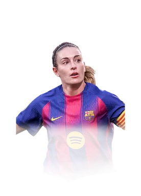 Alexia Putellas 95 Team of the Year CM FC 26 card