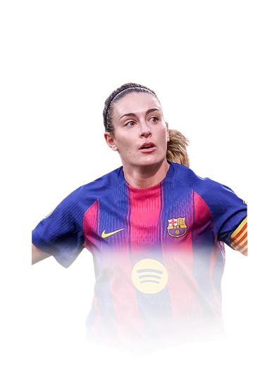 Alexia Putellas 95 Team of the Year CM FC 26 card