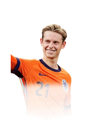 de Jong 97 Festival of Football: Path to Glory CM FC 26 card