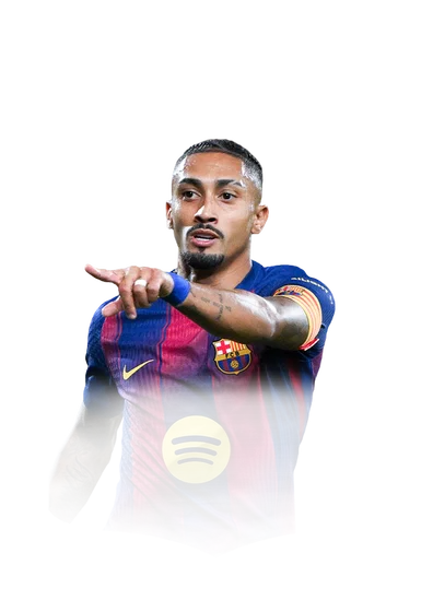 Raphinha 95 Team of the Year LM FC 26 card