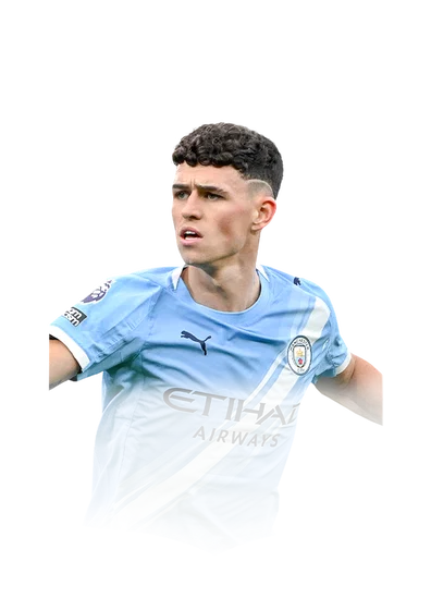 Foden 86 Team of the Week RW FC 26 card