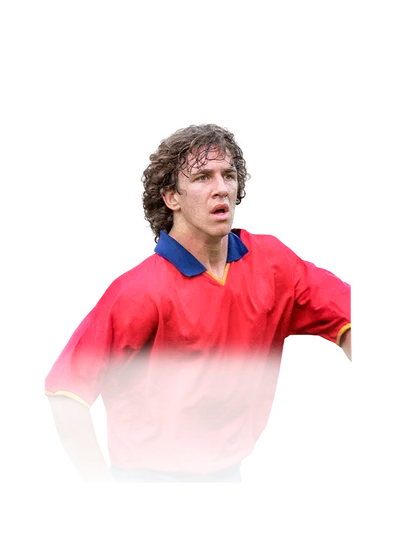 Carles Puyol 88 Trophy Titans ICON CB FC 26 card