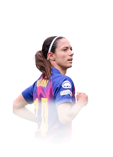 Aitana Bonmatí 96 UEFA Women's Champions League Road to the Final CM FC 26 card