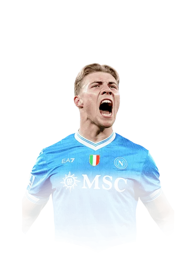 Højlund 83 Team of the Week ST FC 26 card