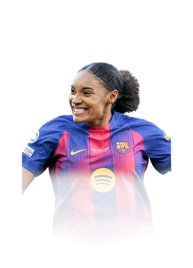 Salma Paralluelo 96 UEFA Women's Champions League Road to the Final LW FC 26 card