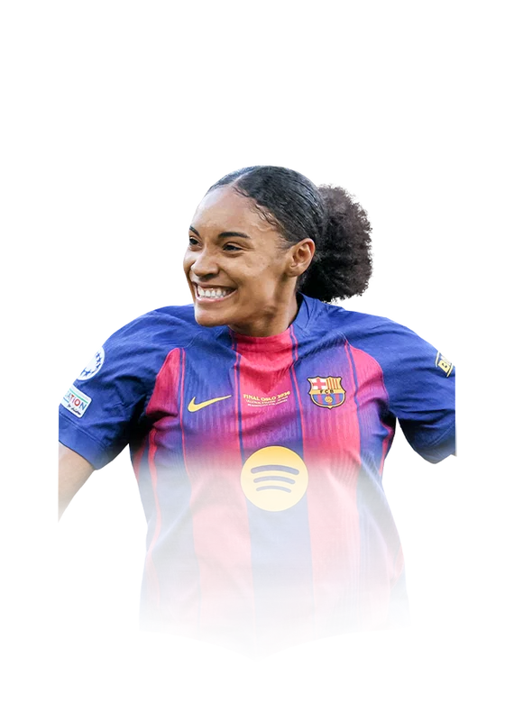 Salma Paralluelo 96 UEFA Women's Champions League Road to the Final LW FC 26 card