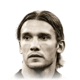 Andriy Shevchenko op de 89 Base Icon FC 27-spelerskaart