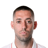 Clint Dempsey op de 85 Base Hero FC 27-spelerskaart
