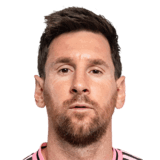 Lionel Messi op de 89 Common FC 27-spelerskaart