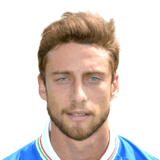 Claudio Marchisio op de 87 Base Hero FC 27-spelerskaart