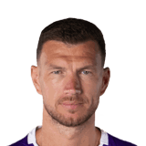 Edin Džeko op de 78 Common FC 27-spelerskaart