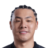 Wang Dalei op de 67 Common FC 27-spelerskaart