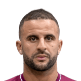 Kyle Walker op de 76 Common FC 27-spelerskaart