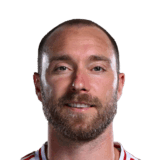 Christian Eriksen op de 77 Common FC 27-spelerskaart