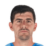 Thibaut Courtois op de 90 Common FC 27-spelerskaart