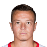 Jordy Clasie op de 77 Common FC 27-spelerskaart