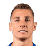 Lucas Digne op de 80 Common FC 27-spelerskaart