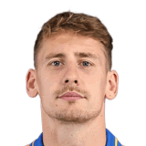 Elliott Hewitt op de 63 Common FC 27-spelerskaart
