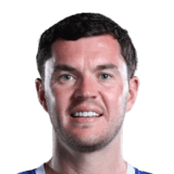 Michael Keane op de 76 Common FC 27-spelerskaart