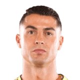 Cristiano Ronaldo op de 84 Common FC 27-spelerskaart