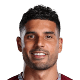 Emerson Palmieri op de 77 Common FC 27-spelerskaart