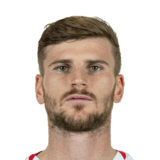 Timo Werner op de 76 Common FC 27-spelerskaart