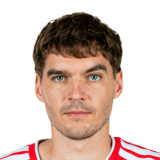 Robert Skov op de 72 Common FC 27-spelerskaart