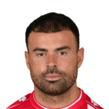 Andrea Petagna op de 70 Common FC 27-spelerskaart