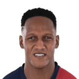 Yerry Mina op de 76 Common FC 27-spelerskaart