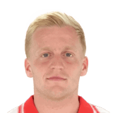 Donny van de Beek op de 74 Common FC 27-spelerskaart