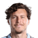 Victor Lindelöf op de 77 Common FC 27-spelerskaart