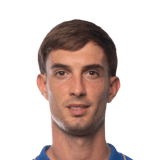 Juan Cruz Komar op de 72 Common FC 27-spelerskaart