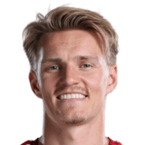 Martin Ødegaard op de 86 Common FC 27-spelerskaart